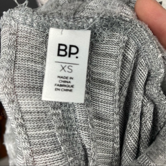 BP Cozy Ribbed Turtleneck Top Gray multiple size - Picture 11 of 12